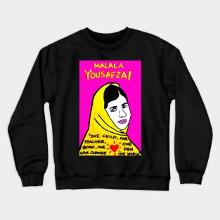 Malala Yousafzai Crewneck Sweatshirt